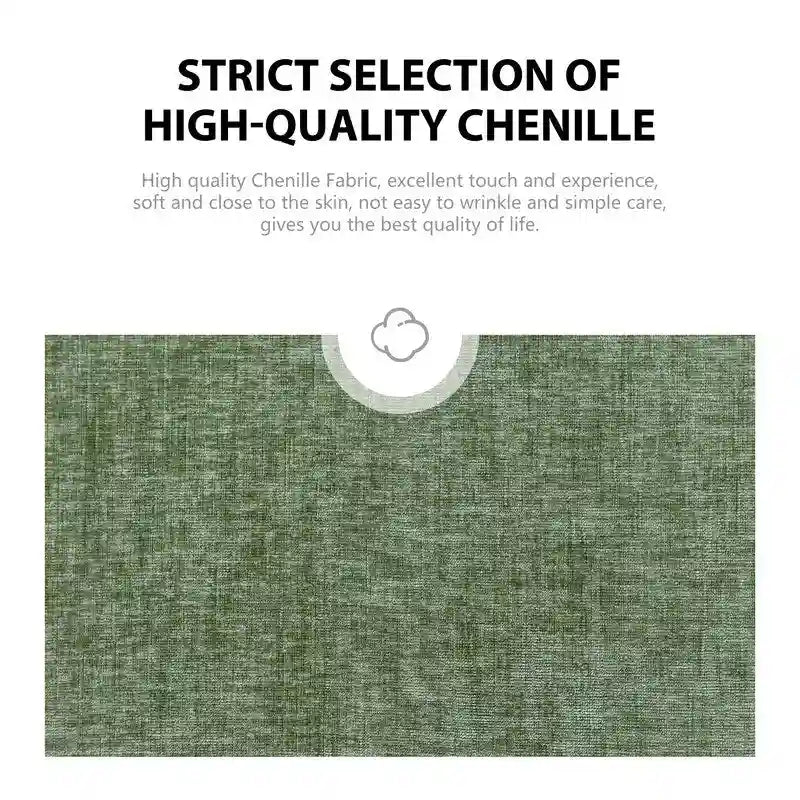 Fauteuil d'appoint rembourré pivotant large de 88,1 cm en chenille de style moderne et doux