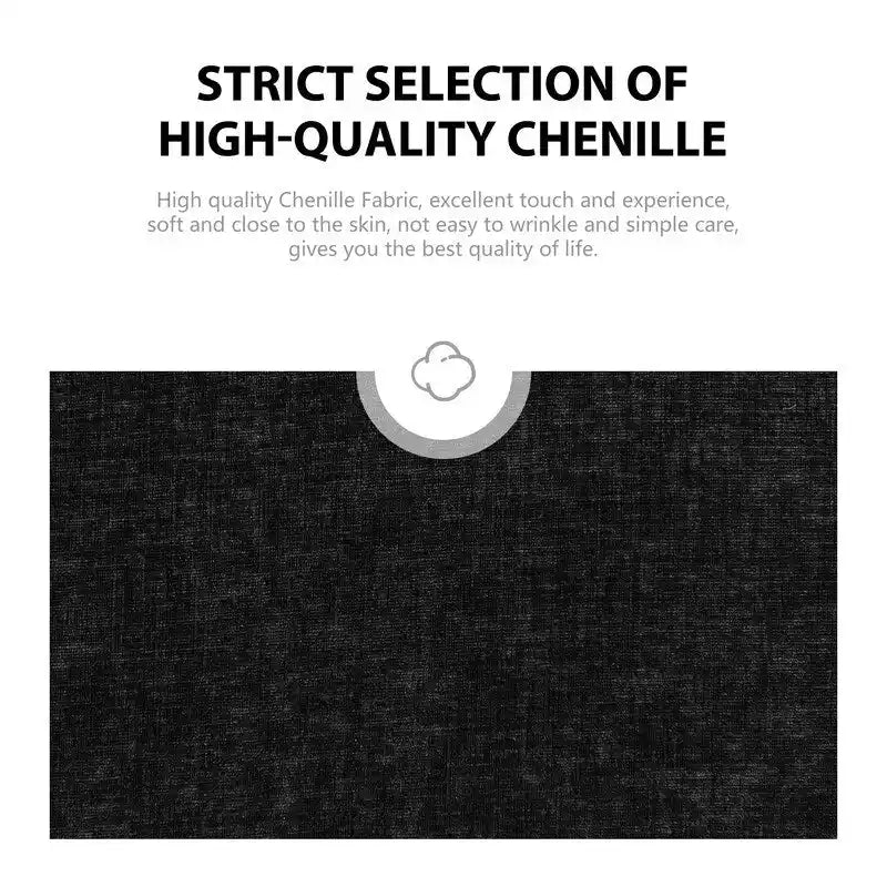 Fauteuil d'appoint rembourré pivotant large de 88,1 cm en chenille de style moderne et doux