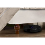 - Cadre de lit classique Windsor avec tête de lit capitonnée à oreilles