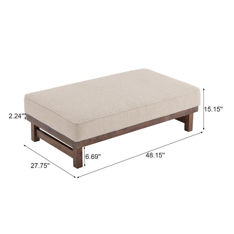 Banc pouf de cocktail moderne