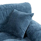 Canapé 3 places rembourré 84 cm avec coussins en mousse à mémoire de forme double couche et coussins de confort offerts