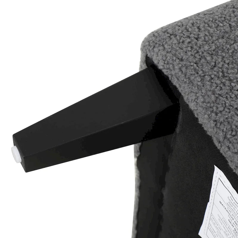 Fauteuil d'appoint capitonné pour salon et chambre à coucher