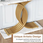 Console d'entrée moderne, Table d'appoint de 39 pouces, Console de canapé étroite en bois