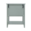 American Style 2-Drawer Bachelors Chest with Golden Handle, Side Table, End Table, Suitable for Bedroom, Living Room