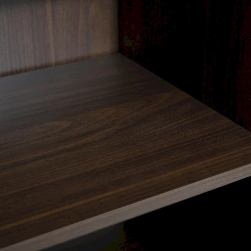 Meuble TV en bois de style ferme avec porte coulissante type grange