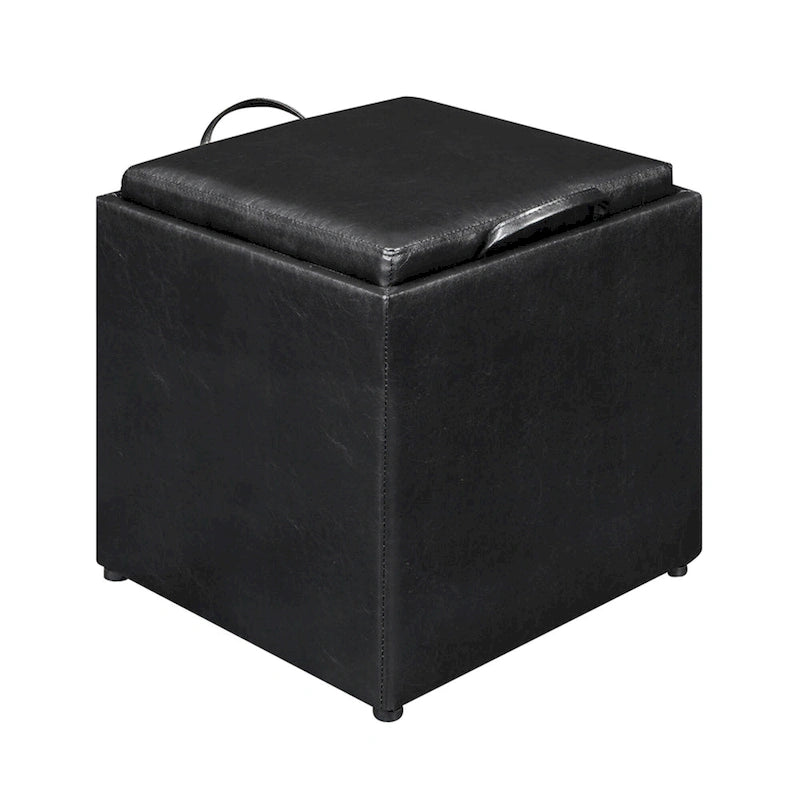 Repose-pieds individuel avec tabouret et plateau réversible