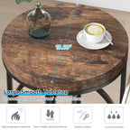 Table d'appoint ronde moderne de 20 po