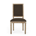 Chaise de salle à manger Regina Wood Tapissée par