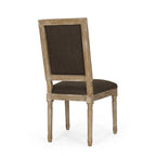 Chaise de salle à manger Regina Wood Tapissée par
