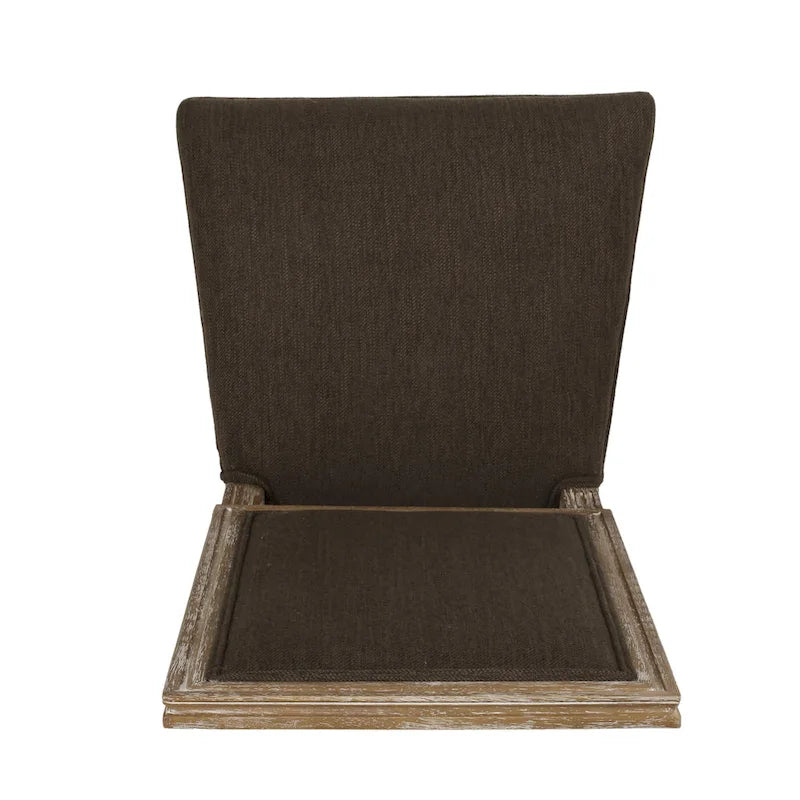 Chaise de salle à manger Regina Wood Tapissée par