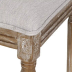 Chaise de salle à manger Regina Wood Tapissée par
