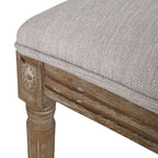 Chaise de salle à manger Regina Wood Tapissée par
