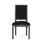 Chaise de salle à manger Regina Wood Tapissée par
