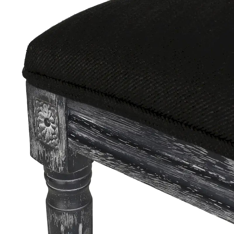 Chaise de salle à manger Regina Wood Tapissée par