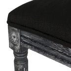 Chaise de salle à manger Regina Wood Tapissée par