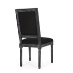 Chaise de salle à manger Regina Wood Tapissée par