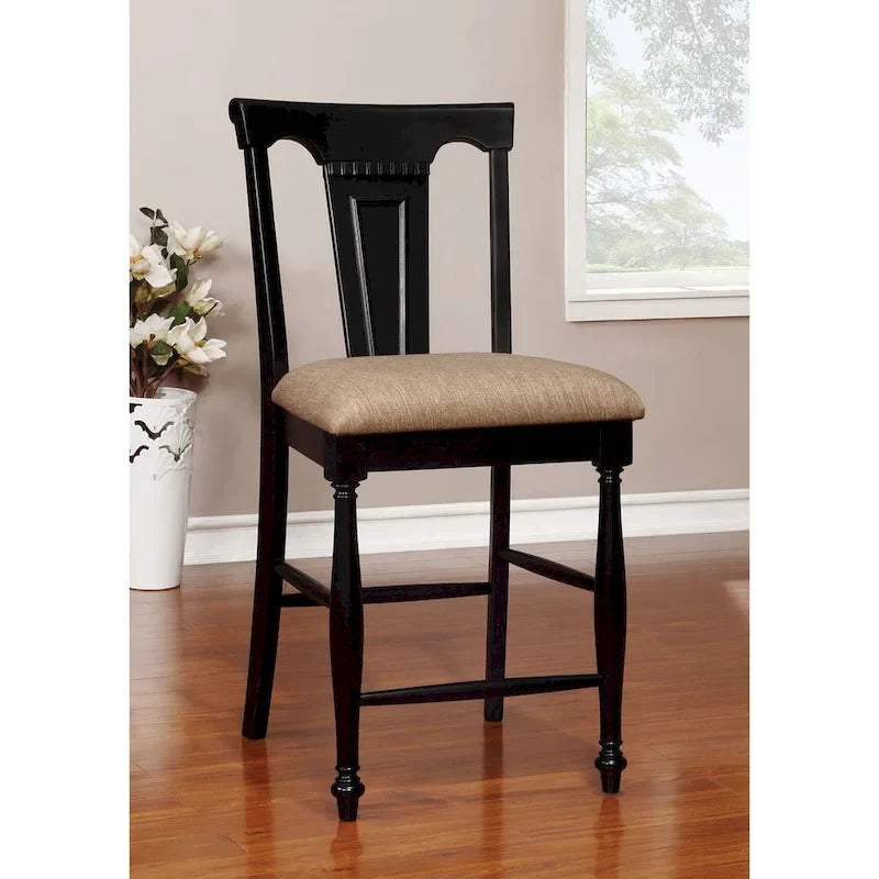 Kis Country Solid Wood Counter Height Chairs (Set of 2) by 