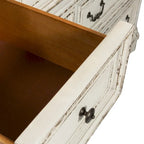 Commode et miroir de chambre Magnolia Manor en chêne - 2 options de finition