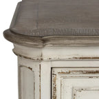 Commode et miroir de chambre Magnolia Manor en chêne - 2 options de finition