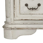 Commode et miroir de chambre Magnolia Manor en chêne - 2 options de finition