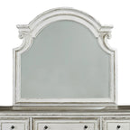 Commode et miroir de chambre Magnolia Manor en chêne - 2 options de finition