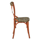 Chaise de salle à manger Somerset X en métal vieilli