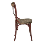 Chaise de salle à manger Somerset X en métal vieilli