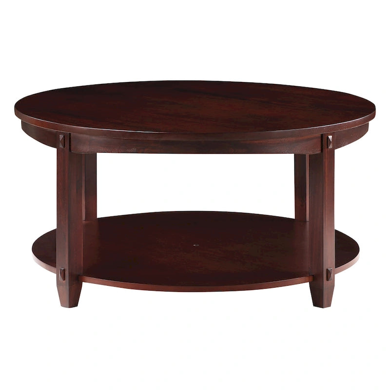 Table basse étagère ouverte