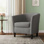 Fauteuil d'appoint contemporain, fauteuil club tapissé