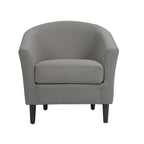 Fauteuil d'appoint contemporain, fauteuil club tapissé