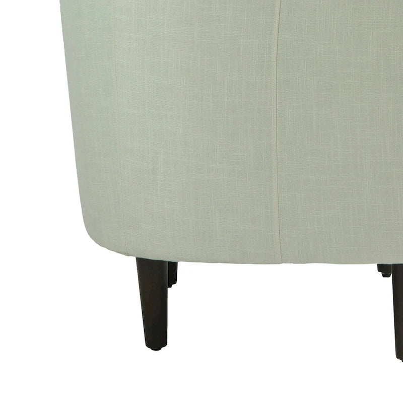 Fauteuil d'appoint contemporain, fauteuil club tapissé