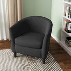 Fauteuil d'appoint contemporain, fauteuil club tapissé