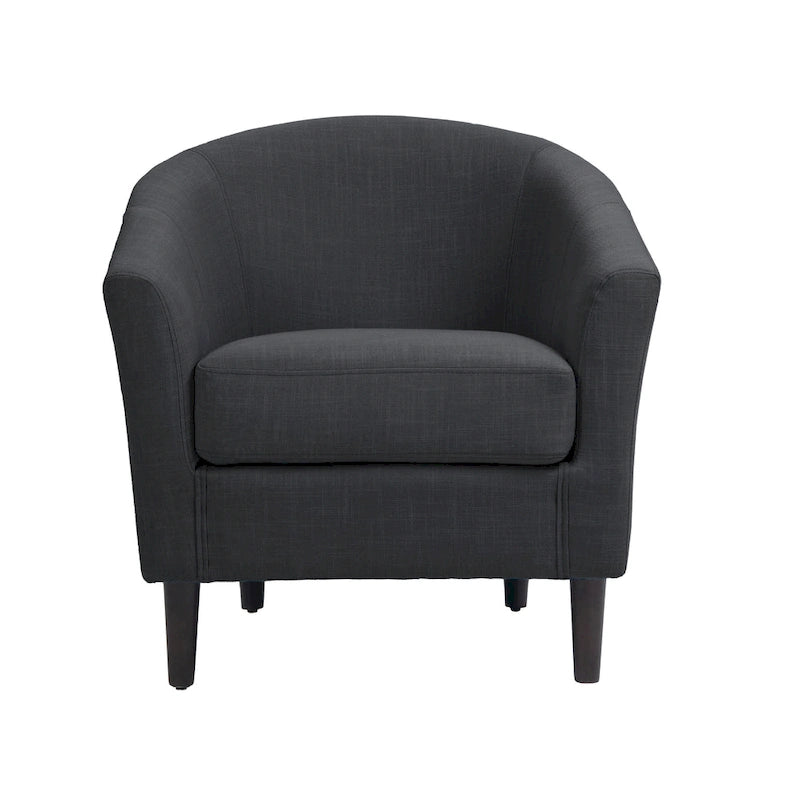 Fauteuil d'appoint contemporain, fauteuil club tapissé
