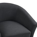 Fauteuil d'appoint contemporain, fauteuil club tapissé