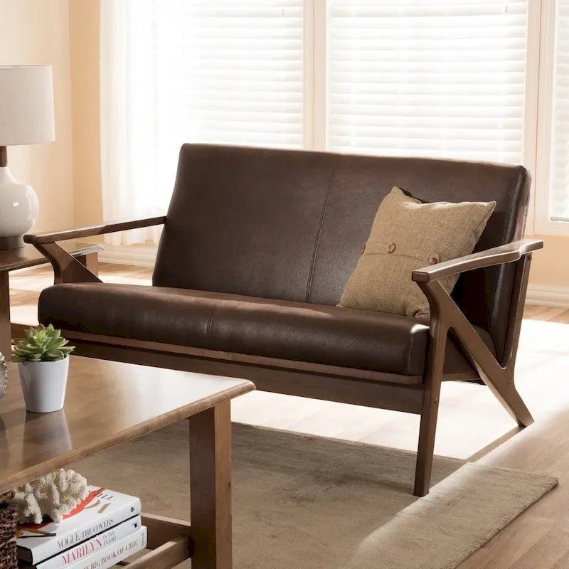 Mid-Century Loveseat by 