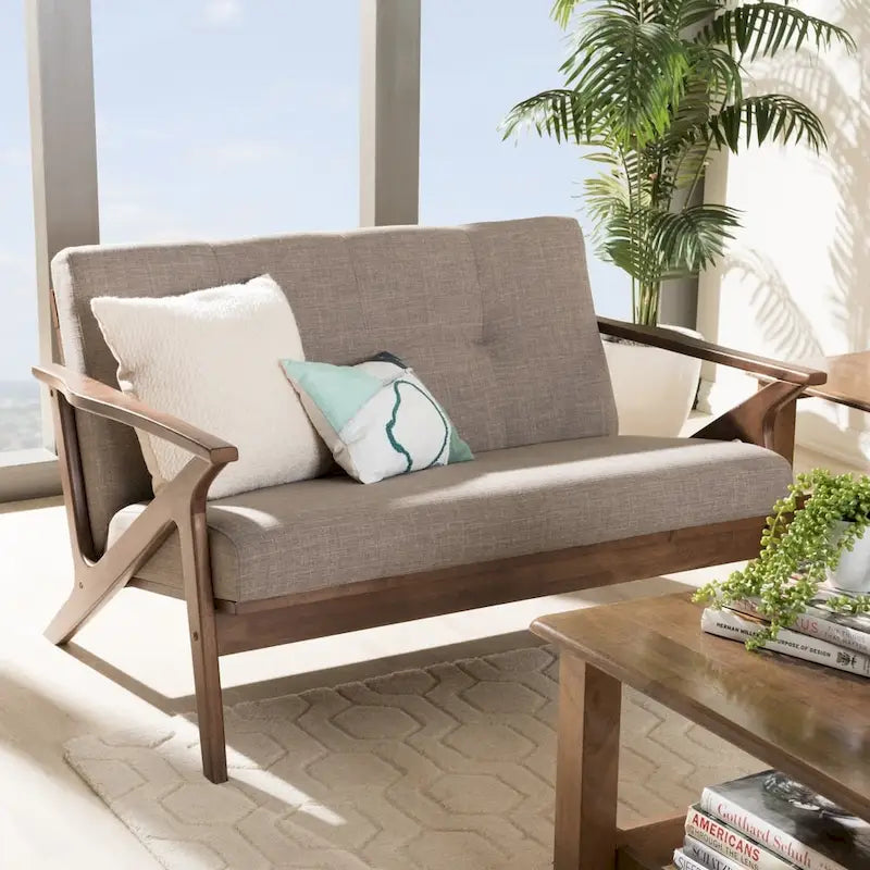 Causeuse Mid-Century par