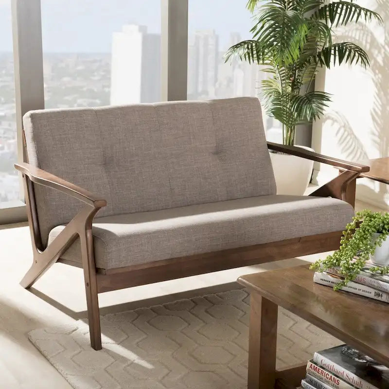 Causeuse Mid-Century par