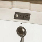 Table de chevet à 1 tiroir avec station de recharge Heartland Antique White