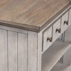 Table de chevet à 1 tiroir avec station de recharge Heartland Antique White