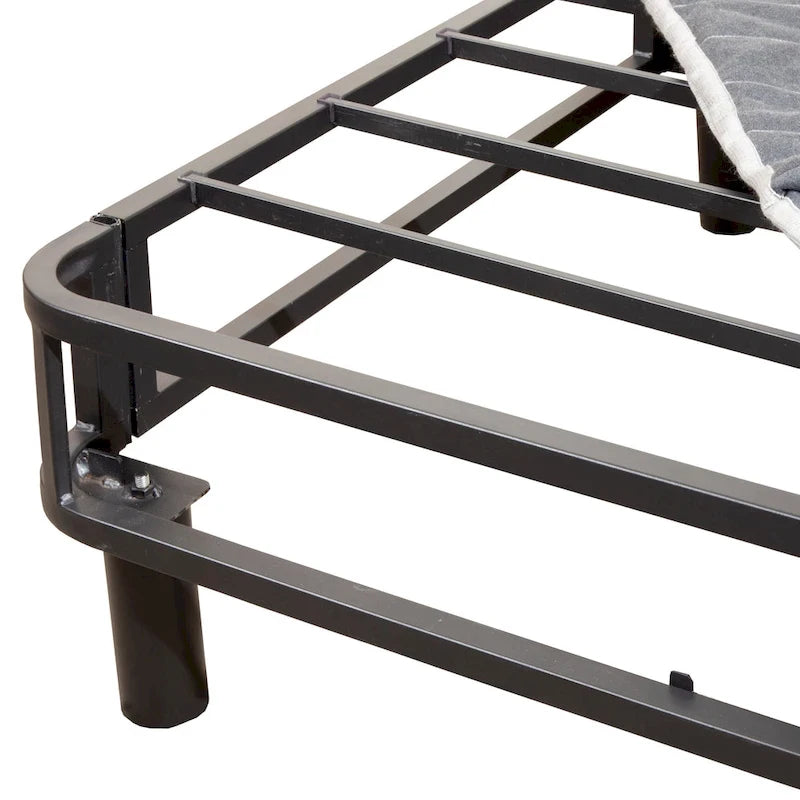 Hollywood Bed Frame Queen Enforce Plateforme et Sommier Métallique