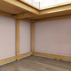Bureau d'angle avec étagères