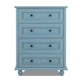 Commode large à 4 tiroirs Meuble de rangement grande largeur pour chambre et salon