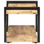 Meuble TV 35,4x15,7x15,7 Bois de manguier brut