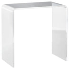 21 Long Rectangle All Acrylic 15mm Thick Waterfall Coffee Table