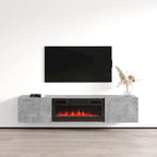 Baja BL-EF Floating Fireplace TV Stand