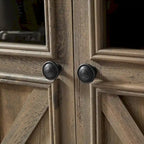 Buffet bas à 3 portes, grand buffet, meuble de bar à vin, buffet, table de bar à café, bar à vin