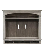 Meuble TV blanc antique en bois de tabac