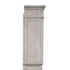 Meuble TV blanc antique en bois de tabac