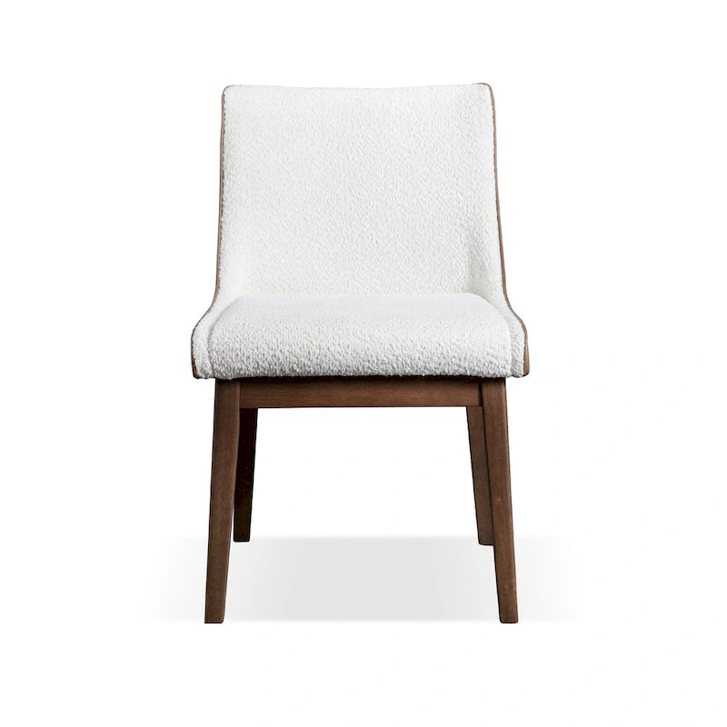 Lot de 2 chaises de salle à manger à oreilles Beau III Mid-century
