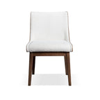 Lot de 2 chaises de salle à manger à oreilles Beau III Mid-century